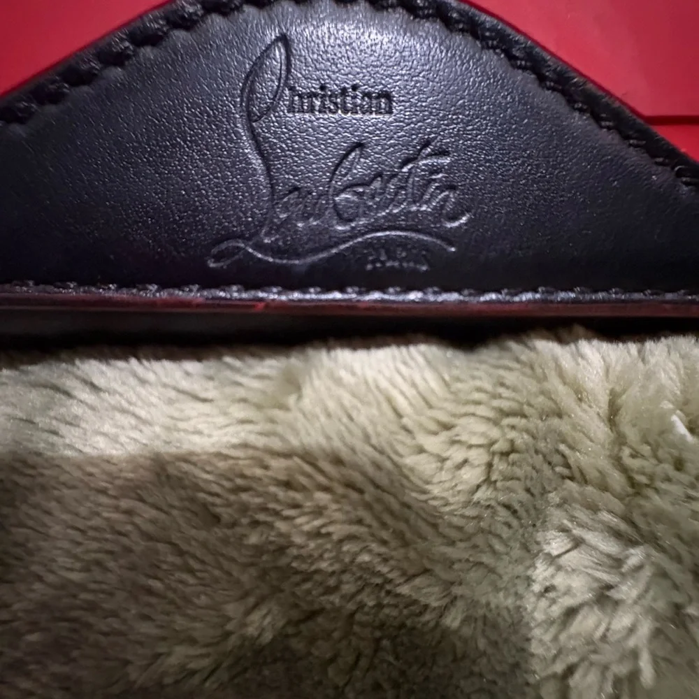 ❌SOLD❌ Christian Louboutin LARGE Black Multicolor Graphic Tote. - Picture 9 of 13